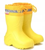 Buty dla dziewczynek - Kalosze dziecięce piankowe żółte roz. 30/31 Giallo - miniaturka - grafika 1