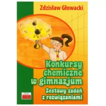 TUTOR Konkursy chemiczne w gimnazjum. Zestawy zadań z rozwiązaniami - Zdzisław Głowacki - Podręczniki dla gimnazjum - miniaturka - grafika 1