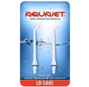 Aquajet AQUAJET LD-SA05 - Ortodontyczne KOŃCÓWKI (DYSZE) DO IRYGATORA AQUAJET LD-A8 I LD-A3 - Końcówki do irygatorów - miniaturka - grafika 1