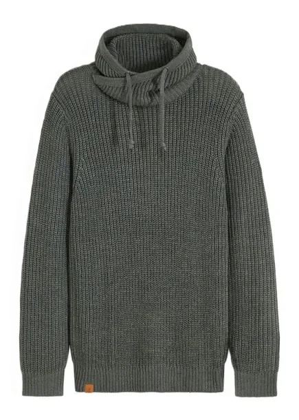 Bpc sweter męski ze golfem zielony 48/50