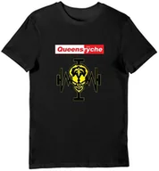 Koszulki męskie - Koszulka męska Queensryche czarna L - miniaturka - grafika 1