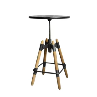 DKD Home Decor Stolik DKD Home Decor Drewno Metal 60 x 60 x 105 cm S3023177 - Ławy i stoliki kawowe - miniaturka - grafika 1