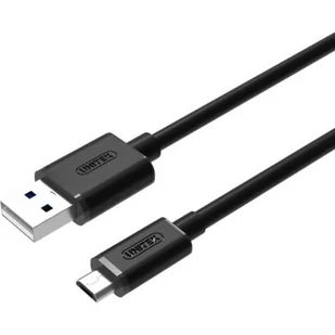 Unitek Zestaw kabli microUSB USB 2.0 3x0.3m Y-C4008BK - Kable komputerowe i do monitorów - miniaturka - grafika 1