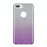 Etui i futerały do telefonów - Wozinsky Glitter Case błyszczące etui pokrowiec z brokatem iPhone 8 Plus / iPhone 7 Plus fioletowy - miniaturka - grafika 1