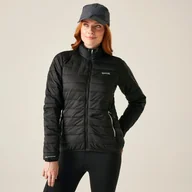 Kurtki i kamizelki sportowe damskie - Regatta Kurtka damska przejściowa ocieplana Hillpack II Czarny, Rozmiar: 46 - miniaturka - grafika 1