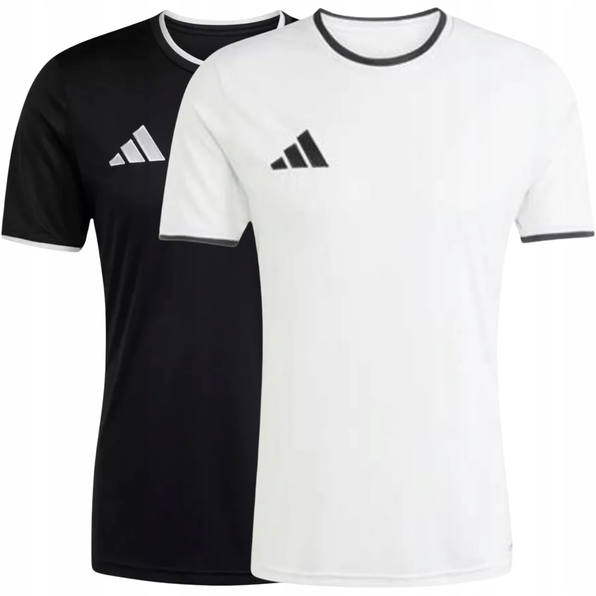 Adidas Zestaw Męski Komplet Koszulka Biała + Czarna T-shirt r. XXL