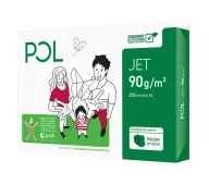 Papier do drukarek - International Paper POL JET A4 90 g/m² 250 Arkuszy POLJP490 - miniaturka - grafika 1