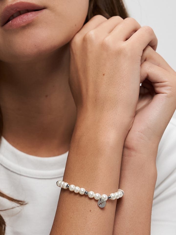 Tamaris Bransoletka ze szklanymi perłami