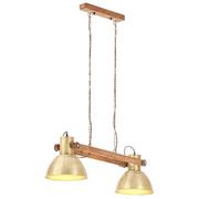 Lampy pozostałe - VidaXL Industrialna lampa wisząca, 25 W, mosiężna, 109 cm, E27 320526  VidaXL - miniaturka - grafika 1