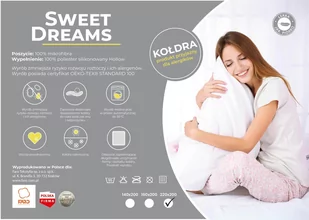 FARO Kołdra całoroczna 220 x 200 pikowana lekka i ciepła 1540 g . Kołdra 220X200_20211019113019 - Kołdry - miniaturka - grafika 1