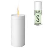 Nawilżacze powietrza - Stadler Form Lucy Biały Zestaw Aromatyzer + Olejek Zapachowy Revive - miniaturka - grafika 1