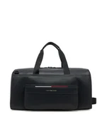 Torby podróżne - Tommy Hilfiger Torba Th Foundation Duffle AM0AM13364 Czarny - miniaturka - grafika 1