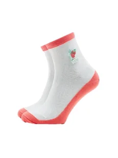 Skarpety Damskie VANS Fruity Fun Sock Calypso Coral (1 para)VN0007A2SNQ1 36,5-41 - Skarpetki damskie - miniaturka - grafika 1