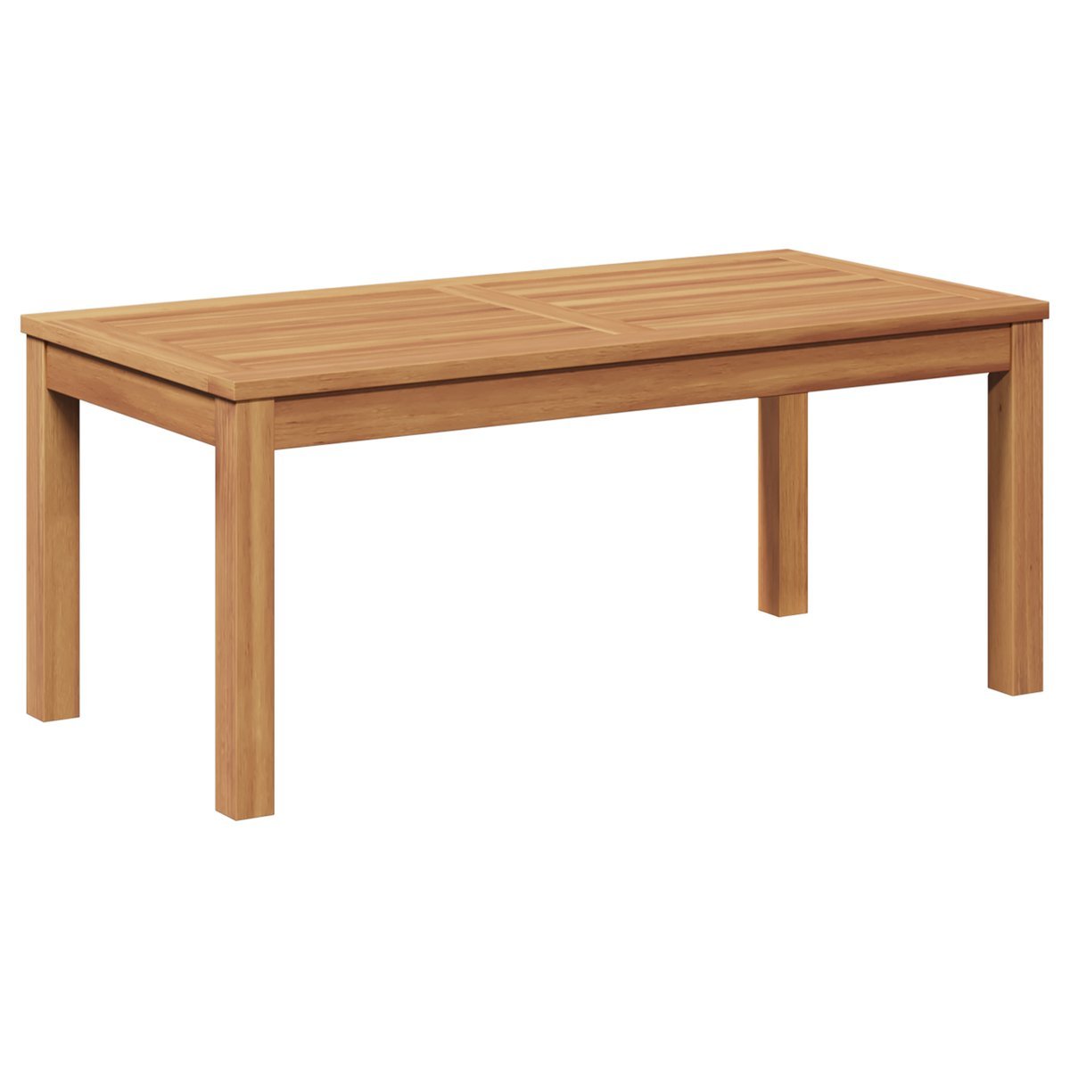 vidaXL Stół Ogrodowy Brązowy 95 x 45 x 40 cm Lite drewno tekowe