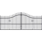 Ogrodzenia - Brama dwuskrzydłowa Oskar Plus II - miniaturka - grafika 1