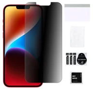 Szkła hartowane na telefon - Szkło hybrydowe prywatyzujące do APPLE IPHONE 14 PLUS ochrona na ekran 9H - miniaturka - grafika 1