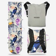 Buty snowboardowe - Pokrowiec torba na snowboard i plecak na buty snowboardowe 2w1 - miniaturka - grafika 1