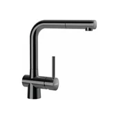 Baterie kuchenne - SCHOCK studio 517.120 GUM LAIOS Bateria kuchenna Czarny metal - wyciągana wylewka - miniaturka - grafika 1