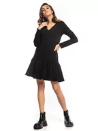 Sukienki - Tessita Sukienka w kolorze czarnym - miniaturka - grafika 1