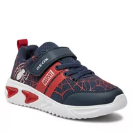 Buty dla chłopców - Sneakersy Geox J Assister Boy J45DZD 01454 C4244 D Navy/Dk Red - miniaturka - grafika 1