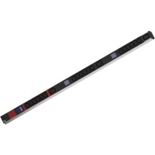 Bachmann BlueNet BN0500 rozdzielacz zasilania PDU 21 x gniazdo sieciowe Czarny - Inne akcesoria audio-wideo - miniaturka - grafika 1