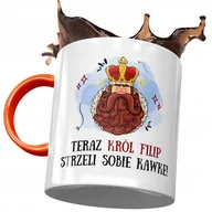 Kubki - Kubek Pomarańczowy dla Filipa Kolegi na Prezent z Nadrukiem ze Zdjęciem + Opakowanie na prezent (wzór 01) - miniaturka - grafika 1