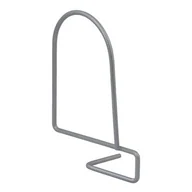 Zawiasy, okucia i inne akcesoria - Wspornik do książek dwurzędowy, komplet L+P, WKS 2 szary VELANO - miniaturka - grafika 1