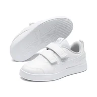 Buty dla dziewczynek - Adidas, Trampki dziecięce, COURTFLEX V2 V PS 37154304, rozmiar 28 - miniaturka - grafika 1