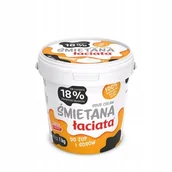 Szybkie dania obiadowe - Śmietana Łaciata 18% zawartości tłuszczu 1 kg - miniaturka - grafika 1
