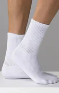 Skarpetki męskie - Skarpety unisex białe MC-007, Kolor biały, Rozmiar 39-42, ATLANTIC - Primodo.com - miniaturka - grafika 1