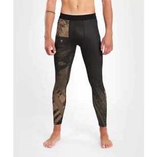 Venum Legginsy Gorilla Jungle Spats Black/Sand - Kimona, stroje i obuwie - miniaturka - grafika 1