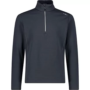 CMP Męska bluza polarowa Grid Tech z zamkiem błyskawicznym do połowy, Tytan, 20.5 - Bluzy męskie - miniaturka - grafika 1