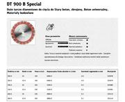 Akcesoria do elektronarzędzi - Klingspor TARCZA DIAMENTOWA SEGMENTOWA 350mm x 3,0mm x 25,4mm DT900B K325081 - miniaturka - grafika 1