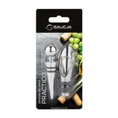 Pozostałe akcesoria kuchenne - Zestaw do wina stoper, nalewak PRACTICO - miniaturka - grafika 1