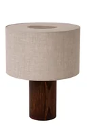 Lampy stojące - Lampka stołowa TACHINA 25 E14 - brązowy/beżowy - miniaturka - grafika 1