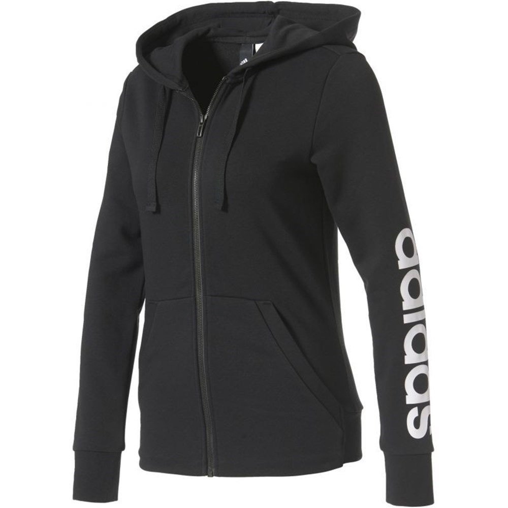 Essentials Linear Full Zip Hoodie W