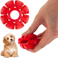 Zabawki dla psów - Piłka Zabawka Dla Psa Gryzak Kula Na Przysmaki - miniaturka - grafika 1