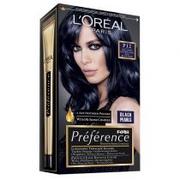 Farby do włosów i szampony koloryzujące - Loreal Feria Preference P12 Black night - miniaturka - grafika 1