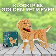 Klocki - Golden retriever Klocki 824 el. - miniaturka - grafika 1
