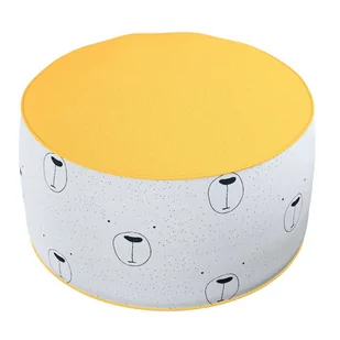 Puf dwukolorowy Coli, 50x25 cm, Magic Collection - Pufy i podnóżki - miniaturka - grafika 1