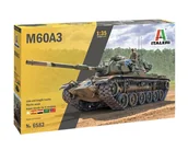 Modele do sklejania - Italeri 6582 1:35 M60 A3 Medium Battle Tank - miniaturka - grafika 1