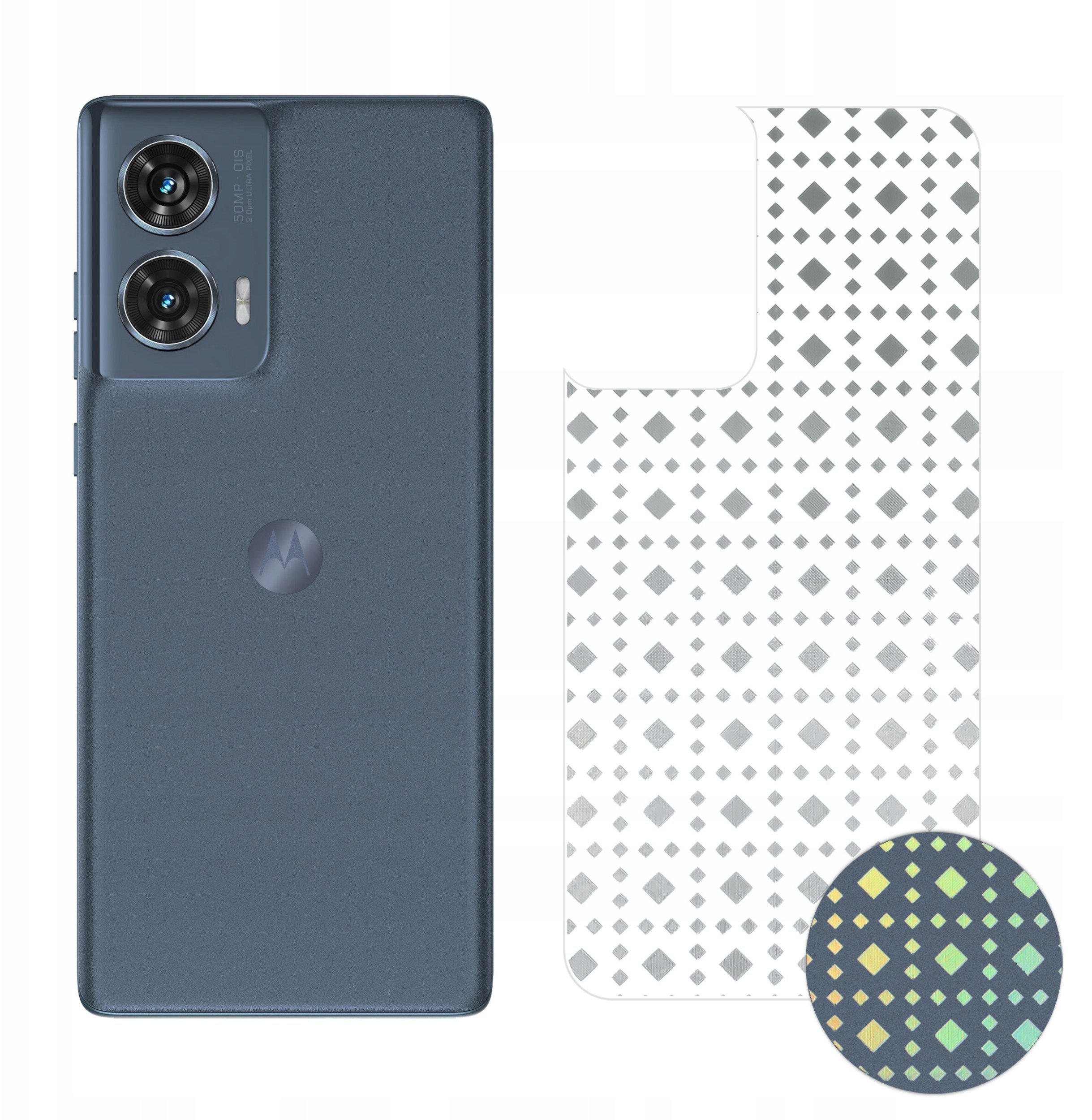 FOLIA HYDROŻELOWA OCHRONNA NA TYŁ TELEFONU WZÓR do Motorola Edge 50 Fusion