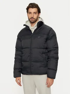 4F Kurtka zimowa 4FWAW24TDJAM485 Czarny Regular Fit - Kurtki i kamizelki sportowe męskie - miniaturka - grafika 1