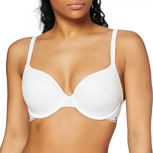 Calvin Klein Biustonosz damski z T-shirtem Perfect Fit Flex, biały, 85E - Biustonosze - miniaturka - grafika 1