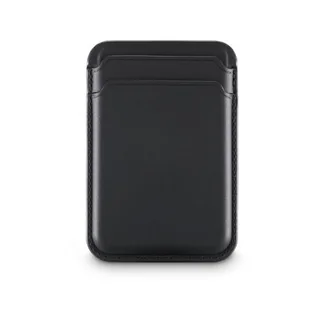 ETUI NA KARTY DO APPLE IPHONE 12-13-14-15, KOMPATYBILNE Z MAGSAFE, CZARNE H - Wizytowniki - miniaturka - grafika 1