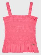 Koszulki dla dziewczynek - Guess Top J3GH04 WFBN0 Różowy Regular Fit - miniaturka - grafika 1
