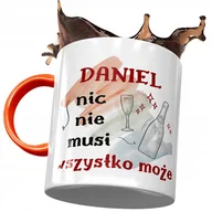 Kubki - Kubek Pomarańczowy Dla Daniela Kolegi na Prezent z Nadrukiem ze Zdjęciem+ Opakowanie na prezent (wzór 01) - miniaturka - grafika 1