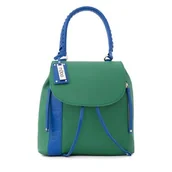 Plecaki - Plecak Nobo - NBAG-N3090-C008 Zielony Z Niebieskim - miniaturka - grafika 1