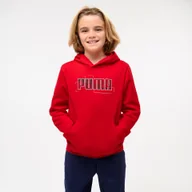 Bluzy dla dziewczynek - Bluza dziecięca Puma z kapturem - miniaturka - grafika 1