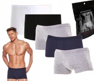 Majtki męskie - BOKSERKI MĘSKIE HENDERSON RED LINE 18724 5szt rL - miniaturka - grafika 1